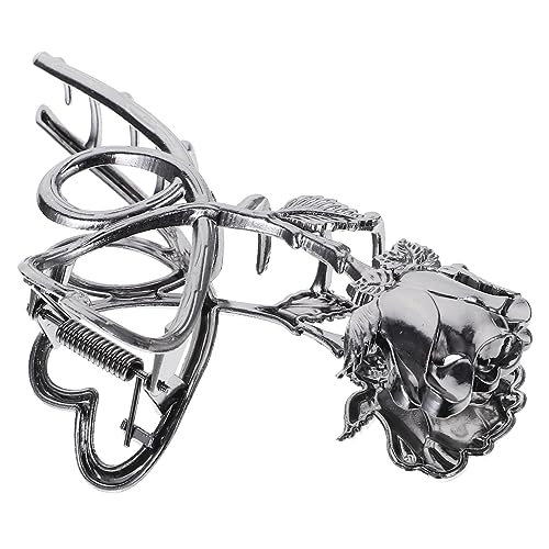 Healvian Große Haarklammer Damen Vintage Metall Haarkralle Design Rutschfeste Haarspange für Dickes und Dünnes Haar Leichtes Haaraccessoire für Alltag Hochzeit und Festtage von Healvian