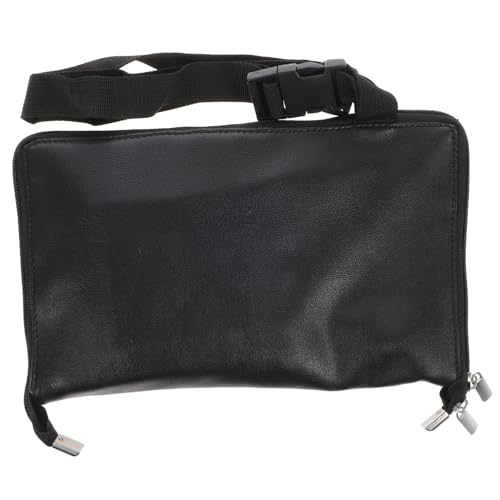Healvian Große Kapazität Kosmetik Tasche aus PU Leder Professioneller Make Up Organizer mit Verstellbarem Gürtel für Reisen und Unterwegs von Healvian