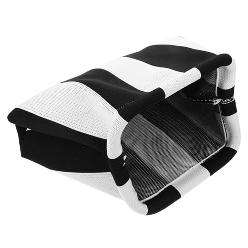 Healvian Große Kapazität Make Up Tasche Damen Gestreift Handgelenktasche Reise Kosmetiktasche Leicht und Robust für Unterwegs von Healvian