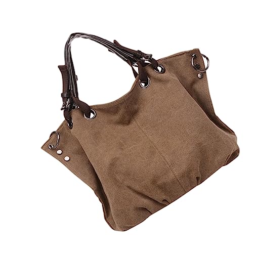 Healvian Große Kapazität Tragetasche Canvas für Damen Handtasche Polyester für Freizeit Reisen Healvian Große Kapazität Tragetasche Canvas für Damen Handtasche Polyester für Freizeit Reisen von Healvian