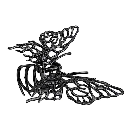 Healvian Große Schwarze Haarklammer Für Frauen Schmetterlings Haarspange Rutschfester Haarklammerclip Haarstyling Zubehör Haarschmuck Für Damen Und ädchen Ideal Für Hochsteckfrisuren Healvian Große Schwarze Haarklammer Für Frauen Schmetterlings Haarspange Rutschfester Haarklammerclip Haarstyling Zubehör Haarschmuck Für Damen Und ädchen Ideal Für Hochsteckfrisuren von Healvian