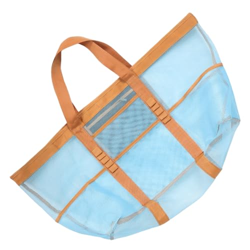 Healvian Große Wasserdichte Mesh-strandtasche mit Reißverschlusstasche Sanddichtes Leichtes Strandnetz für Schwimmbekleidung Familienfreundliche Kapazität Tragbar für Urlaub Pool und von Healvian