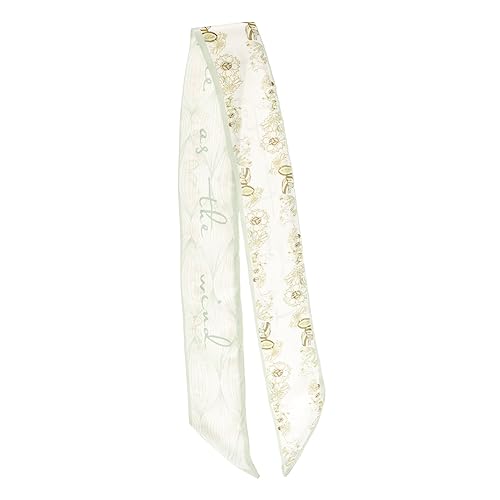 Healvian Seidentuch Für Damen Als Haarband Und Halstuch Haarschal Aus Seide Für Handtasche Vielseitig Einsetzbar Als Stirnbandtuch Und Schal-stirnbänder von Healvian