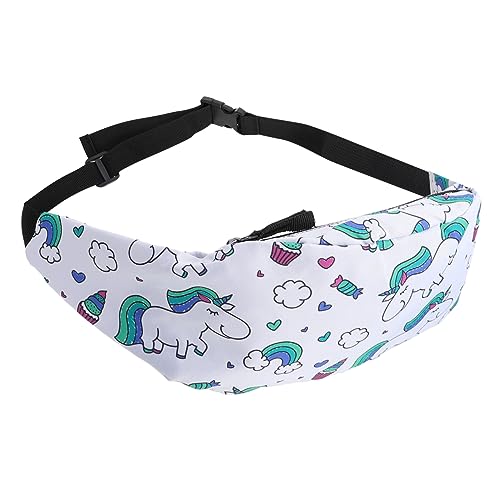 Healvian Fanny Pack Für Damen Mit Einhorn- Leichte Und Praktische Bauchtasche Für Outdoor-aktivitäten Und Einkaufen Wasserdichtes Design Und Stilvolle Aufbewahrungstasche von Healvian