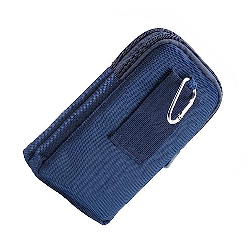Healvian Gürteltasche Mit Doppelreißverschluss Aus Denim Multifunktionale Freizeittasche Für Damen Und Herren Wasserabweisend Tragbar Für Outdoor Und Reisen 6.3 Zoll Handy Geeignet von Healvian