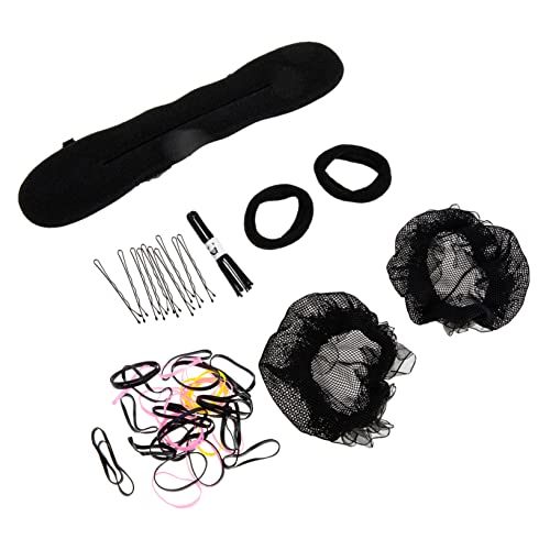 Healvian Haarbänder Damen 1 Set Haarknotennetze Dutt Haarnetze Set Haarnetz Set Haarnetze Für Damen Zum Tanzen Und Stylen Zufälliger Stil von Healvian