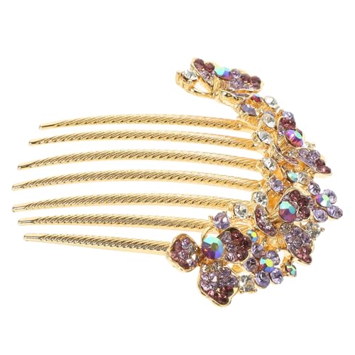 Healvian Rhinestone Haarseite Kamm Für Bräute Und Brautjungfern Eleganter Haarschmuck Für Hochzeiten Formelle Anlässe Und Besondere Gelegenheiten von Healvian