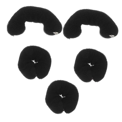Healvian 5stücke Haar-donut-dutt-maker Kleine Donut-haarknoten Haar-dutt-formen Diy-haar-accessoires Für Mädchen Ballett Und Tanzzubehör von Healvian