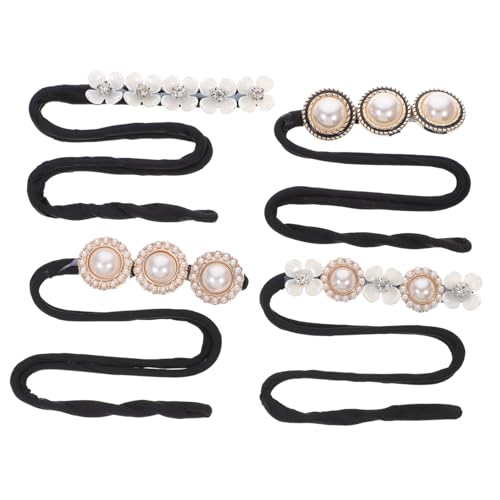 Healvian Haarknotenformer Blumen-dutt-lockenwickler 4-teilig Haarknoten-maker-werkzeug Styling-dutt-former Für Frauen Und Mädchen Healvian Haarknotenformer Blumen-dutt-lockenwickler 4-teilig Haarknoten-maker-werkzeug Styling-dutt-former Für Frauen Und Mädchen von Healvian