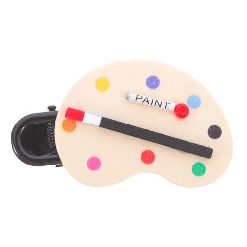 Healvian Cute Hair Clips Für Mädchen Kreative Haaraccessoires Für Schule Büro Und Partys Barrettes Ölgemälde Pinsel Design Vielseitige Haarschmuck Für Einen Ordentlichen Look von Healvian