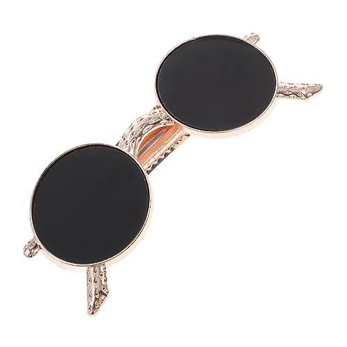 Healvian Elegante Dekorative Haarnadel Frauen Haarnadel Sonnenbrille Form Modische Haarspange Healvian Elegante Dekorative Haarnadel Frauen Haarnadel Sonnenbrille Form Modische Haarspange von Healvian