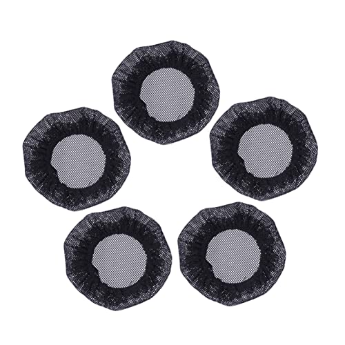 Healvian 5stücke Ballett Haarnetze Für Dutt Atmungsaktive Wiederverwendbare Haaraccessoires Für Frauen Und Mädchen Für Tanz Gymnastik Und Hochzeiten Große Maschen Ohne Spitzen von Healvian