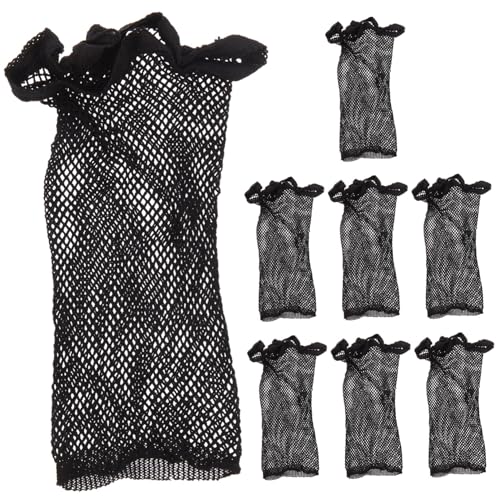 Healvian 8stücke Elastische Perückenabdeckung Netz- Perückenabdeckungen Für Frauen Haarperückenkappen Netzkappen Perückenzubehör Perückenhaarbänder Dehnbare Perückenhaarkappen von Healvian