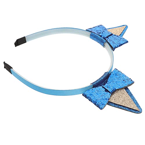 Healvian Haarreif mit Katzenohren und Glitzer Bow Leichtes Stirnband für Karneval Geburtstagsparty und Cosplay Verstellbar und Bequem Modisches Party Accessoire für Mädchen von Healvian