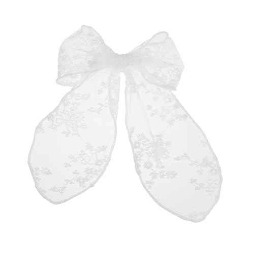 Healvian Haarschleife Spitze Für Damen Süßes Haaraccessoire Für Partys Großer Bogen-haarclip Für Mädchen Und Vielseitige Haarspange Für Verschiedene Frisuren von Healvian