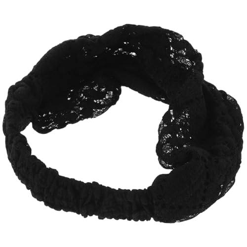 Healvian Spitzen-haarband Für Damen Breit Elastisch Mit Floraler Spitze Stirnbänder Haar-accessoires Kopfbedeckung Für Damenhaar von Healvian
