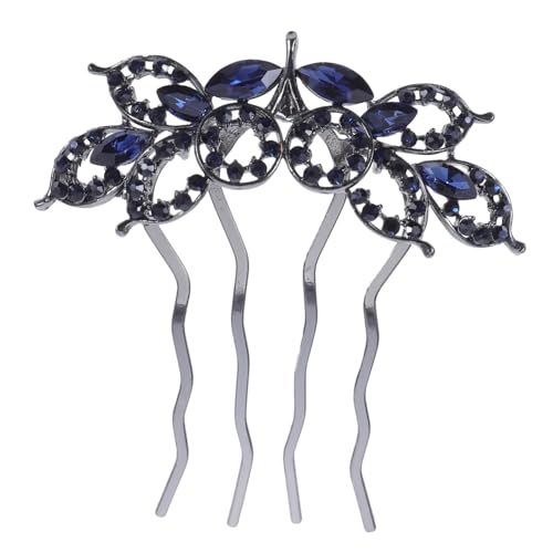 Healvian Haarschmuck Krone Haarkamm mit Strass Glitzerndes Multifunktionales Diadem für Mädchen Modischer Haarschmuck für Hochzeiten Partys und Festliche Anlässe von Healvian