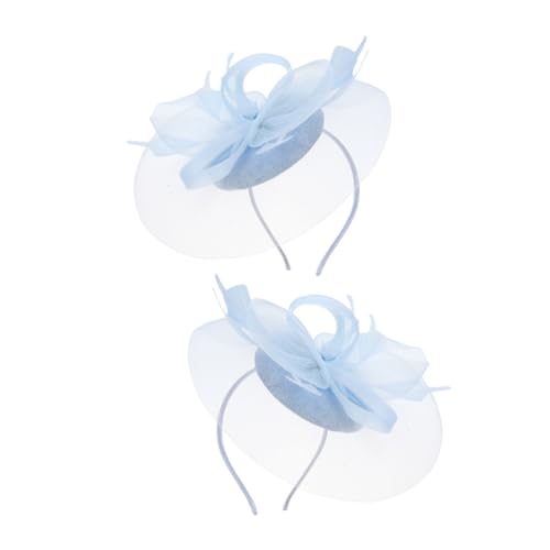 Healvian Gauze Fascinator Hut Mit Schleier Für Kopfschmuck Hochzeiten Teepartys Und Cocktailveranstaltungen Teilig Leicht Und von Healvian