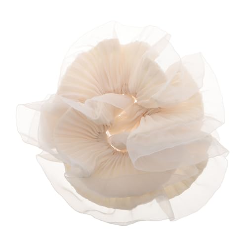 Healvian Übergroße Haargummis Aus Organza Für Mädchen Weiche Haarseile Mit Rüschendesign Große Pferdeschwanzhalter Jumbo-haarbänder Für Täglichen Gebrauch Und Partys von Healvian