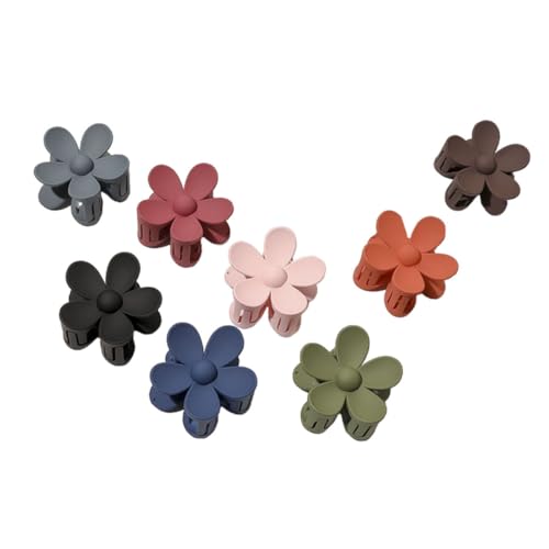 Healvian 8stücke Teiliges Blumen-haarklammern Für Frauen Robuste Haarclips Verschiedenen Farben Für Dickes Haar Zum Stylen Für Alltag von Healvian