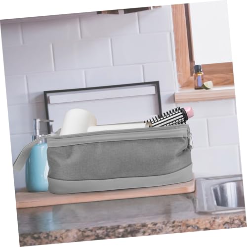 Healvian Haartrockner Organizer Aufbewahrungstasche für Glätteisen und Lockenstab Reisetaugliche Schutztasche mit Praktischem Tragegriff Platzsparend und Stilvoll Geeignet für Reisen und von Healvian