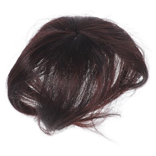 Healvian Haarteil Topper Für Frauen Mit Dünner Werdendem Haar Haarverlängerung Aus Echthaar Für Kurzes Haar Unsichtbares Clip-haarteil Natürlich Und Bequem von Healvian