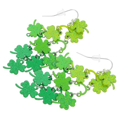 Healvian Hängende Vierblättrige Kleeblatt Ohrringe Emaille Irische Schmuckstücke für Damen und Mädchen Accessoires für Patrick's Day und Festliche Anlässe Healvian Hängende Vierblättrige Kleeblatt Ohrringe Emaille Irische Schmuckstücke für Damen und Mädchen Accessoires für Patrick's Day und Festliche Anlässe von Healvian
