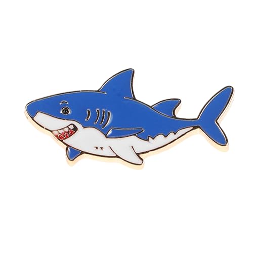 Healvian Cute Shark Enamel Pin Lustige Brosche Für Kleidung Rucksäcke Und Jacken Robustes Design Zinklegierung Meereslebewesen Sammelstück Für Healvian Cute Shark Enamel Pin Lustige Brosche Für Kleidung Rucksäcke Und Jacken Robustes Design Zinklegierung Meereslebewesen Sammelstück Für von Healvian