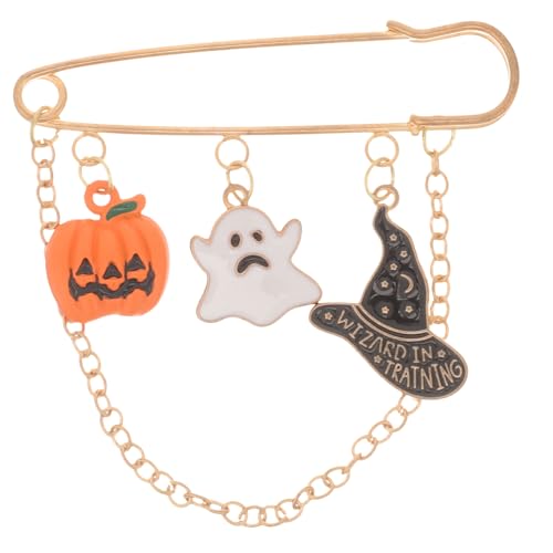 Healvian Halloween Brosche Pin mit Kreativem Design Dekorative Anstecknadel für Damen und Herren Modisches Accessoire für Kleidung und Taschen für Party und Festival Auffälliger Schmuck von Healvian