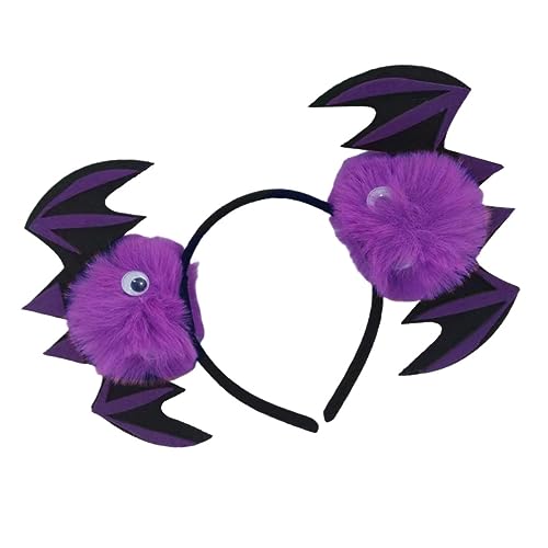 Healvian Halloween Fledermaus Haarreif Lustiger Kopfschmuck Für Kostümpartys Und Halloween-feiern Leicht Und Zu Tragen Für Cosplay Und Festliche Anlässe Healvian Halloween Fledermaus Haarreif Lustiger Kopfschmuck Für Kostümpartys Und Halloween-feiern Leicht Und Zu Tragen Für Cosplay Und Festliche Anlässe von Healvian