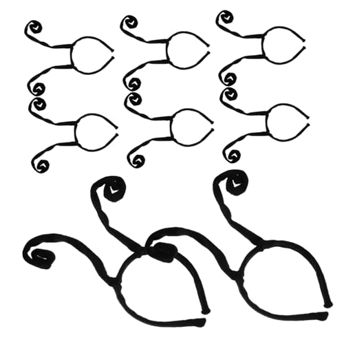 Healvian 8stücke Teiliges Halloween Haarband Mit Ameisen-tentakeln Diy Kopfschmuck Für Karneval Und Kostümpartys Leicht Und Bequem Für Halloween-dekoration Und Kreative Outfits von Healvian