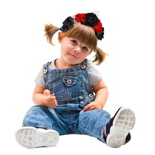 Healvian Haarband Halloween Totenkopf Stirnband Für Damen Kostüm Zubehör Aus Strapazierfähigem Material Für Halloween-partys Und Fotografieren von Healvian