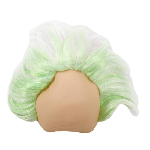 Healvian Halloween Herren Perücke Glatze Kostüm Cosplay Wig Synthetisch Natürliches Party Haarteil Leicht Hautfreundlich Robust für Maskerade Karneval von Healvian