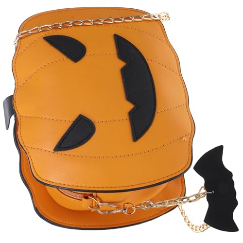 Healvian Halloween-Kürbis-Umhängetasche Kürbis-Geldbörsen Crossbody Halloween Kreative Umhängetasche Für Frauen Und Mädchen Healvian Halloween-Kürbis-Umhängetasche Kürbis-Geldbörsen Crossbody Halloween Kreative Umhängetasche Für Frauen Und Mädchen von Healvian