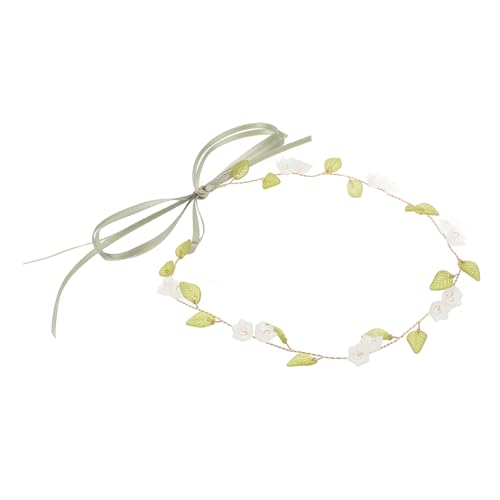 Healvian Handgefertigtes Blumen Stirnband mit Frischem Design Floraler Haarschmuck für Frauen und Mädchen Elegantes Kopfstück für Hochzeit Braut und Brautjungfern Vielseitiges Accessoire von Healvian