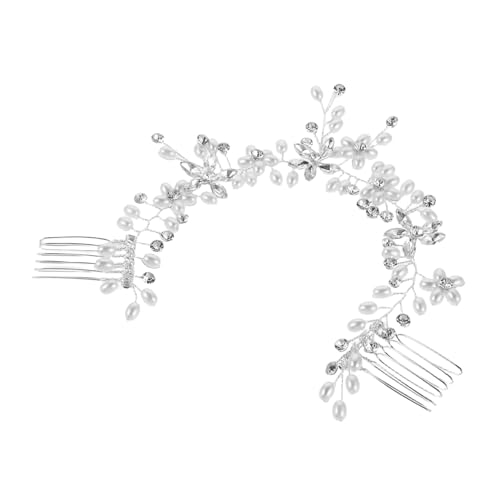 Healvian Handgefertigtes Braut-stirnband mit Strass und Perlen Doppelte Kammstruktur für Sicheren Sitz Leichter Haarschmuck für Hochzeiten Partys und Festliche Anlässe Healvian Handgefertigtes Braut-stirnband mit Strass und Perlen Doppelte Kammstruktur für Sicheren Sitz Leichter Haarschmuck für Hochzeiten Partys und Festliche Anlässe von Healvian