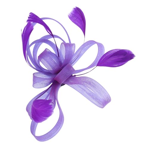 Healvian Handgemachte Braut Haarschmuck mit Netz und Federn Elegantes Hochzeitsaccessoire für Bräute und Brautjungfern Passend für Frisuren Healvian Handgemachte Braut Haarschmuck mit Netz und Federn Elegantes Hochzeitsaccessoire für Bräute und Brautjungfern Passend für Frisuren von Healvian