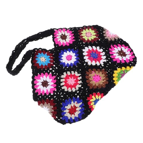 Healvian Handgewebte Canvas Schultertasche Damen Boho Strandtasche Geflochtene Umhängetasche Kleine Tote Bag für Alltag Reisen Arbeit mit Langlebigem Waschbarem Material und Modischem Healvian Handgewebte Canvas Schultertasche Damen Boho Strandtasche Geflochtene Umhängetasche Kleine Tote Bag für Alltag Reisen Arbeit mit Langlebigem Waschbarem Material und Modischem von Healvian