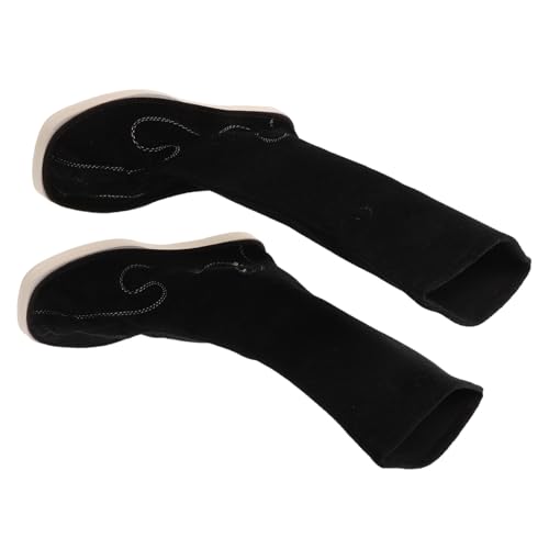 Healvian Hanfu Stiefel Herren Traditionelle Chinesische Antirutsch PU Martial Arts Schuhe Für Hanfu Kleidung Kung Fu Tai Chi Cosplay Schwarz Healvian Hanfu Stiefel Herren Traditionelle Chinesische Antirutsch PU Martial Arts Schuhe Für Hanfu Kleidung Kung Fu Tai Chi Cosplay Schwarz von Healvian