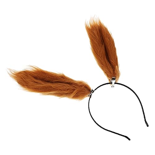 Healvian Plüsch Hasenohren Stirnband Für Frauen Dekoratives Haarband Für Partys Süße Haarschmuck Accessoires Für Cosplay Und Festivals von Healvian