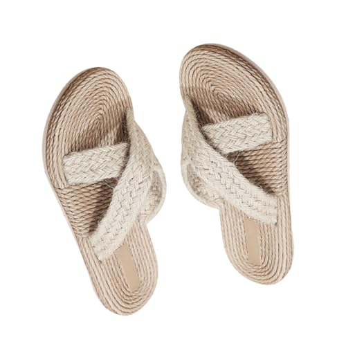 Healvian Hausschuhe Im Japanischen Stil Rutschfeste Hausschuhe Für Herren Und Damen Atmungsaktive Sandalen Für Haushalt von Healvian