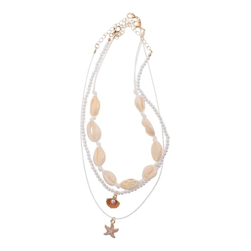 Healvian Hawaiian Beaded Shell Choker Halskette für Damen Handgefertigter Kurzschmuck mit Natürlichem Anhänger Einzigartiges Strand Design für Sommer Farbecht und Bedeutungsvoll von Healvian