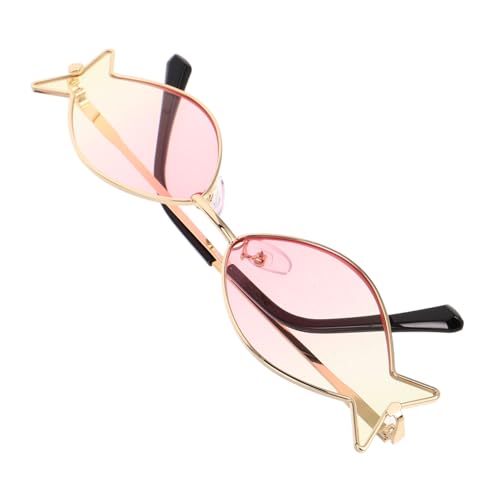 Healvian Hawaiian Fischförmige Sonnenbrille Lustige Luau Party Sonnenbrille Uv-schutz Leichtes Design Unisex Accessoire Für Strand Poolparty Und Foto Booth Requisiten von Healvian