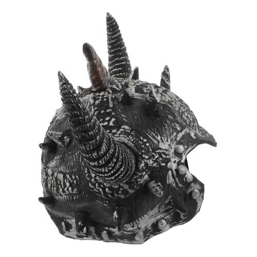 Healvian Helm mit Hörnern Römisch Griechischer Soldatenhelm Mittelalterlicher Ritterhelm Cosplay Kopfbedeckung für Erwachsene und Party Halloween Schutzhelm von Healvian