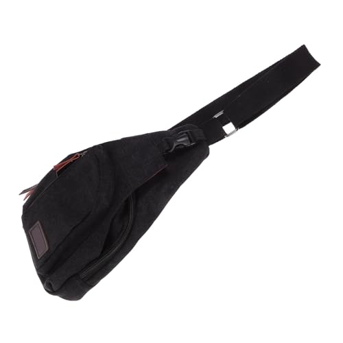 Healvian Herren Outdoor Canvas Umhängetasche Multifunktionale Brusttasche für Sport Reisen S Leichte Praktische Sling Bag mit Reißverschlusstaschen für Handys Healvian Herren Outdoor Canvas Umhängetasche Multifunktionale Brusttasche für Sport Reisen S Leichte Praktische Sling Bag mit Reißverschlusstaschen für Handys von Healvian