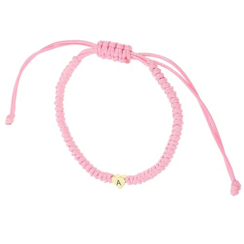 Healvian Herz Armband Geflochtenem String Handgefertigtes Modisches Armband für Herzanhänger Personalisierbarem Design Besondere Anlässe Täglichen Gebrauch von Healvian