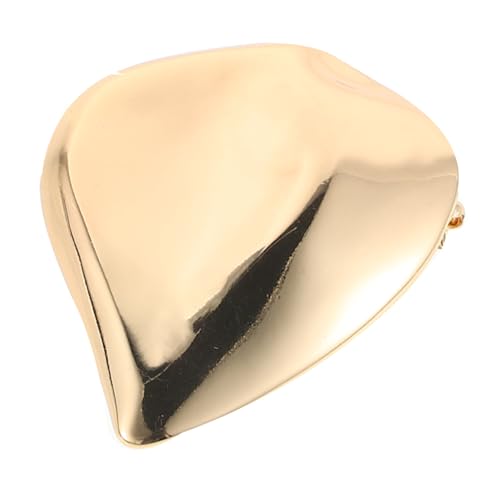 Healvian Herzförmige Metallbrosche Unregelmäßiges Design Robuste Anstecknadel für Jacken Schals Hüte Modisches Accessoire für Damen und Herren von Healvian