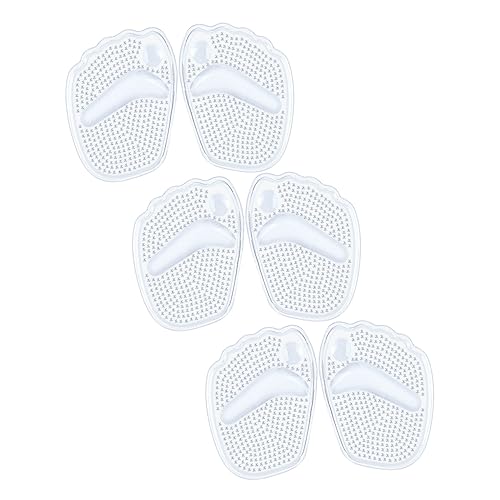 Healvian High Heel Inserts Pads 3 Paar Selbstklebende Vorfußstütze Für Frauen Rutschfeste Weiche Polstereinlagen Für Schuhe Healvian High Heel Inserts Pads 3 Paar Selbstklebende Vorfußstütze Für Frauen Rutschfeste Weiche Polstereinlagen Für Schuhe von Healvian