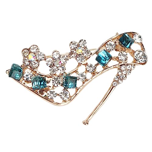 Healvian High Heel Brosche Pin Damen Modeschmuck Anstecknadel Schmuck Für Anzug Abendkleid Und Geburtstagsgeschenk von Healvian