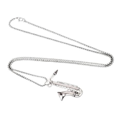 Healvian Hip Hop Anhänger Kette Herren Titanstahl Kreative Sweater Chain Modeschmuck Leicht Trendiger Schmuck Für Alltag Party Urlaub von Healvian